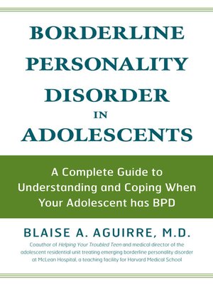 cover image of Borderline Personality Disorder in Adolescents